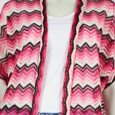Vest Zig Zag Pink