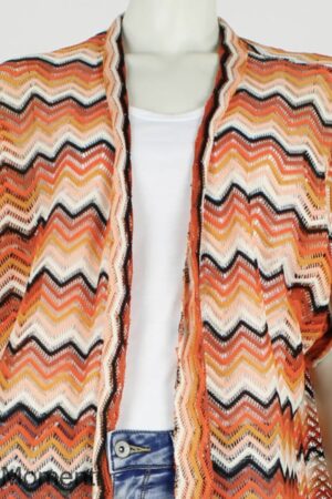 Vest Zig Zag Orange