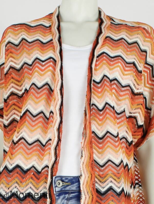 Vest Zig Zag Orange