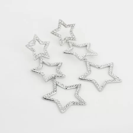 Star Earrings zilver