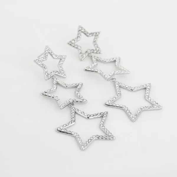 Star Earrings zilver