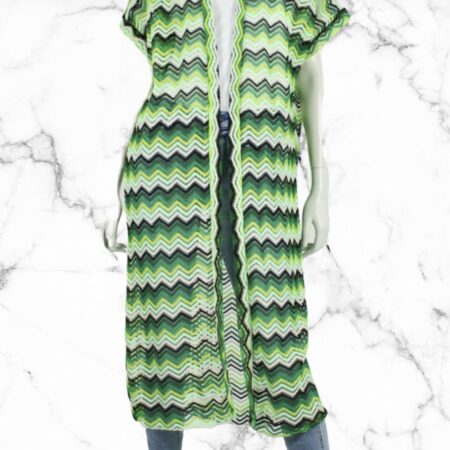 Vest Zig Zag Green
