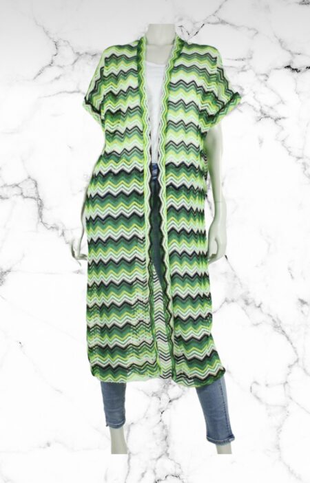Vest Zig Zag Green