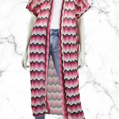Vest Zig Zag Pink