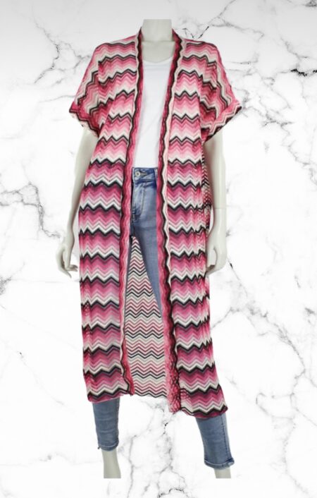 Vest Zig Zag Pink