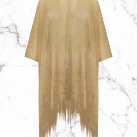 Kimono lurex gold
