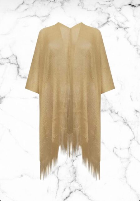 Kimono lurex gold