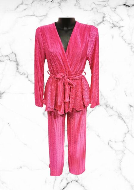 Tweedelig pak Pink