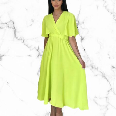 Kiko dress lime groen