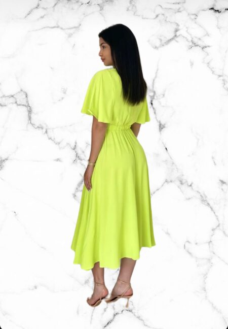 Kiko dress lime groen