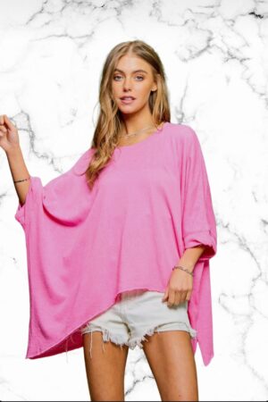 Sweater Davi roze