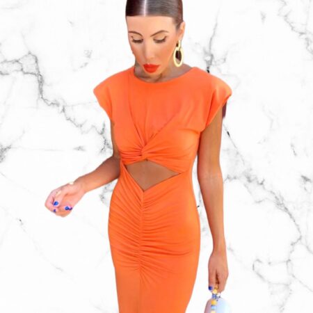 Jurk Jada oranje