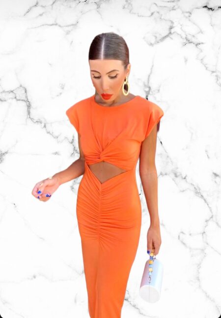 Jurk Jada oranje