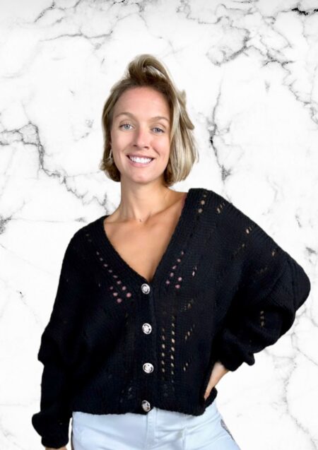 Vest Mara zwart