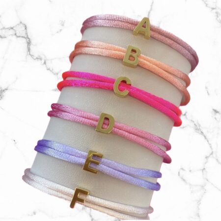 Letter armband