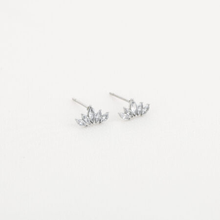 Oorsteker Lilly zilver