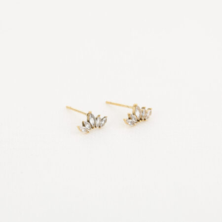 Oorsteker Lilly goud