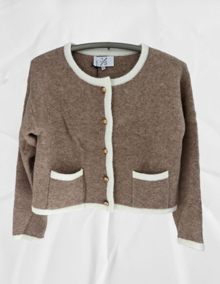 Vest Winnie taupe