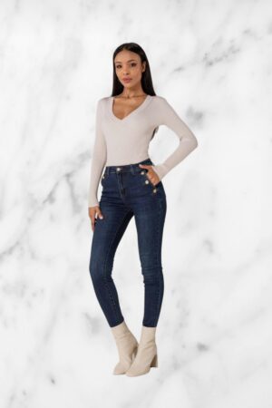 Denim skinny jeans Nina