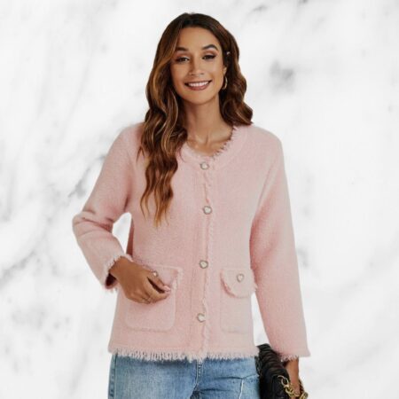 Boucle jasje roze