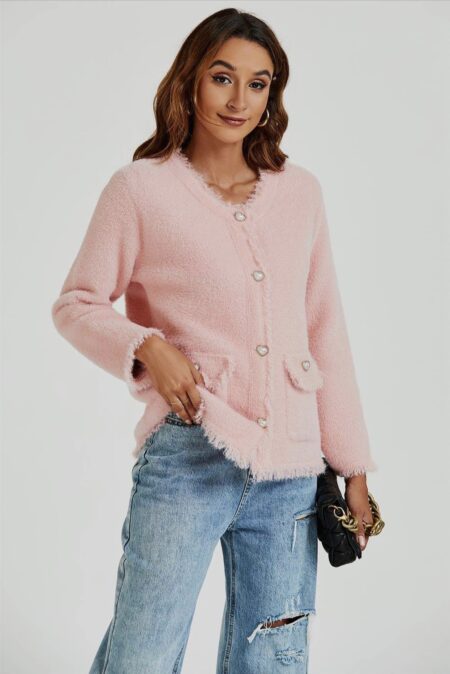 Boucle jasje roze