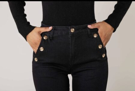 Skinny jeans Nina zwart