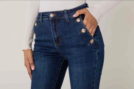 Denim skinny jeans Nina