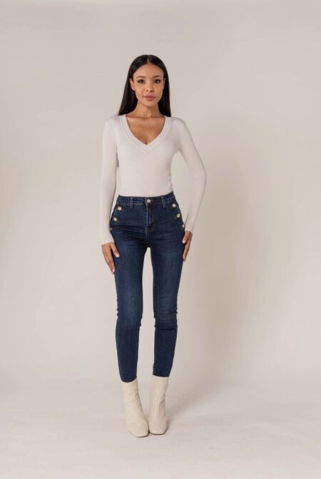 Denim skinny jeans Nina