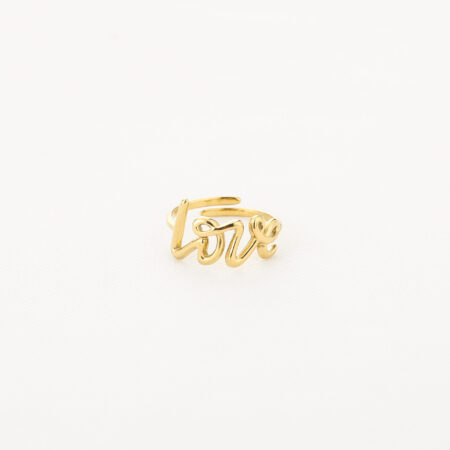 Love ring goud