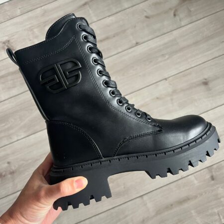 Zwarte bikerboots FASHION ICON