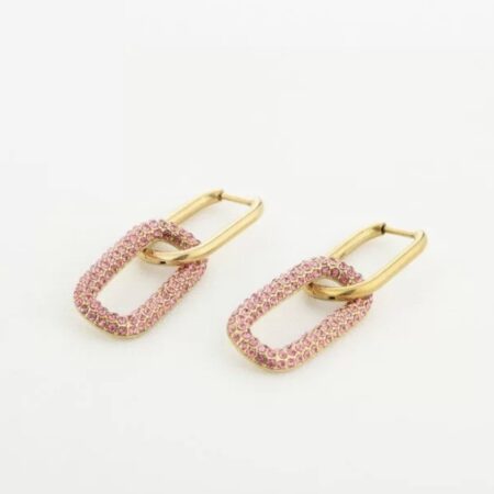 Oorhangers roze