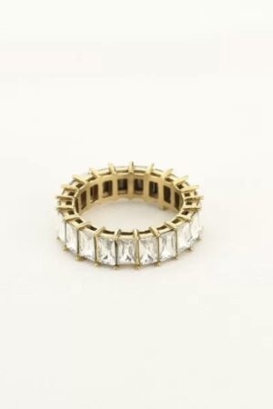 Sparkle ring goud