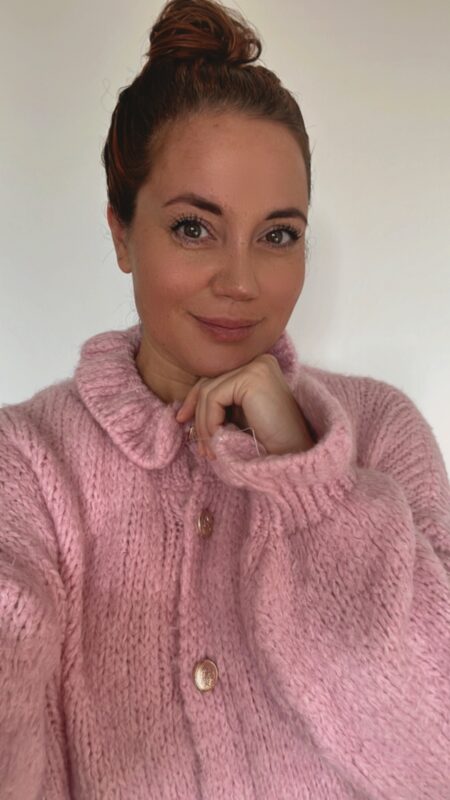 Ruche vest oud roze - Afbeelding 3