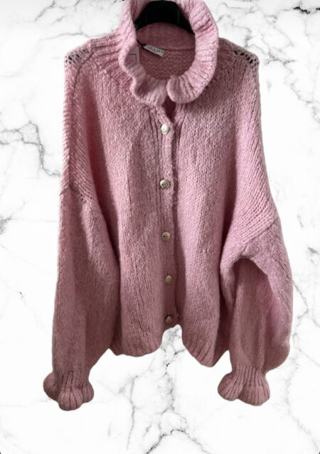 Ruche vest oud roze - Afbeelding 2