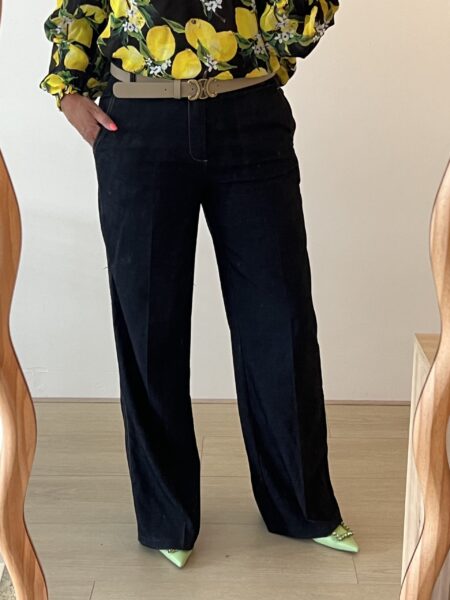 Pantalon denim look