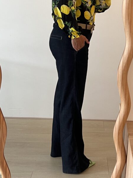 Pantalon denim look