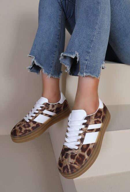 Sneaker leopard print