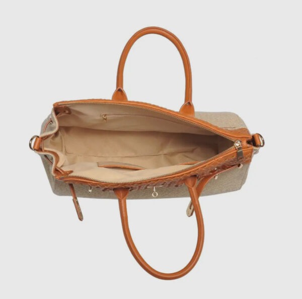 Naturel Bertha tas vegan leather - Afbeelding 6