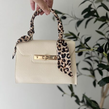 Mini Kelly bag beige