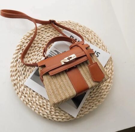 Mini Picnic bag bruin - Afbeelding 3