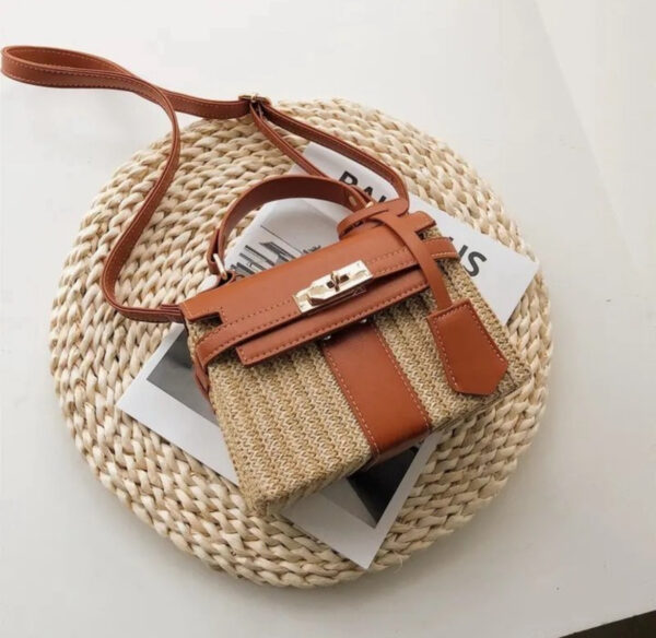 Mini Picnic bag bruin - Afbeelding 3